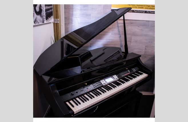 Used Minster Grand 500 Polished Ebony Digital Piano Complete Package (SN:07572) - Image 4